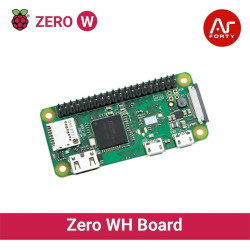 Raspberry Pi Zero W-H Built-in WIFI  Bluetooth (Soldered Pin-Header)